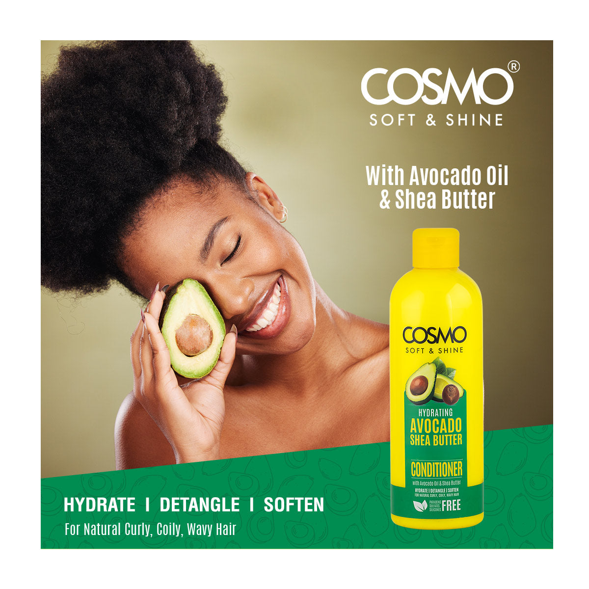Soft & Shine Hydrating Avocado & Shea Butter Conditioner